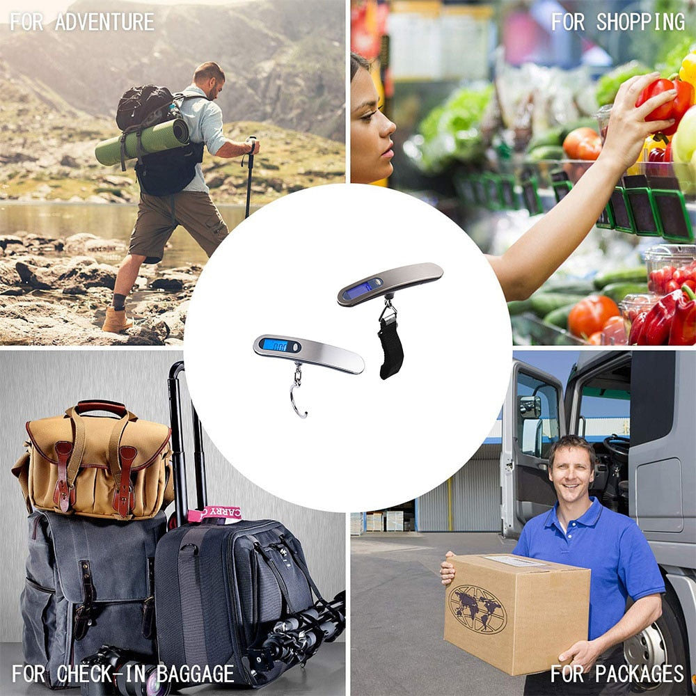 LCD Digital Luggage Scale