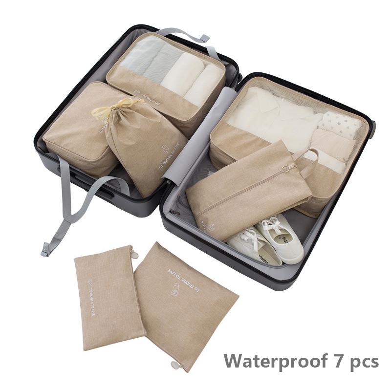 8/6/1 pieces Set Travel Organizer Storage Bags